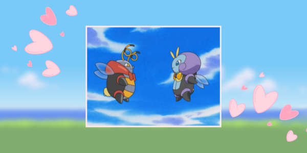 Volbeat and Illumise for your Pokemon Wedding